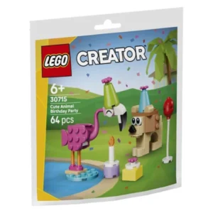 LEGO Creator 30715 rodendenska zabava so slatki zhivotni