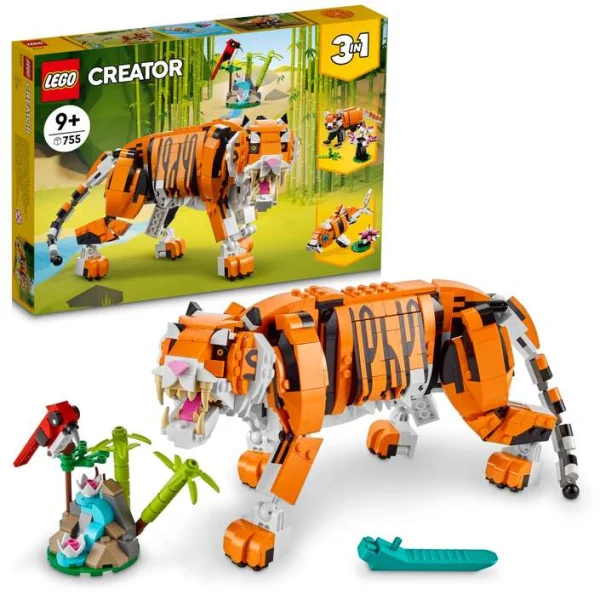 LEGO Creator 31129 velichestven tigar 3 vo 1
