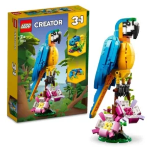 LEGO Creator 31136 egzotichen papagal 3 vo 1