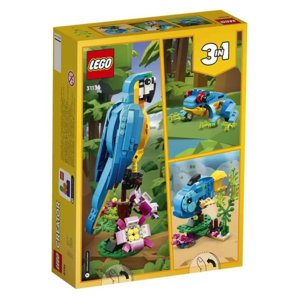 LEGO Creator 31136 – zadna strana na kutijata