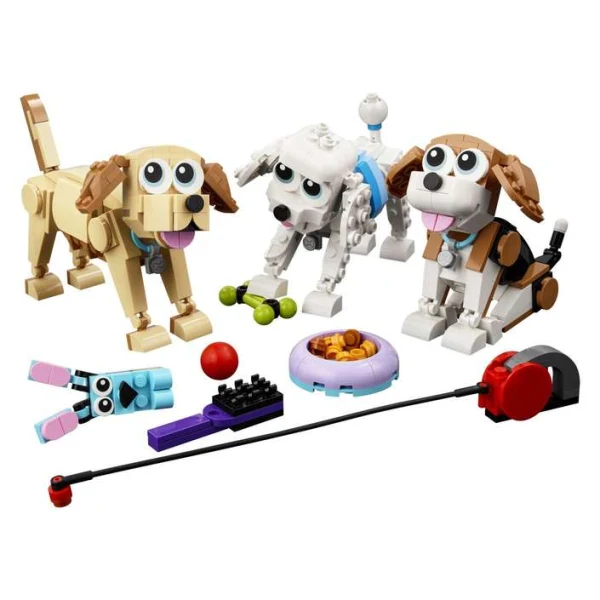 LEGO Creator 31137 – tri kuchinja so dodatoci za igra