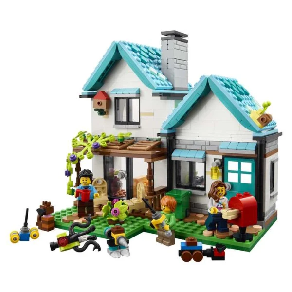 LEGO Creator 31139 – semejna kukja so figuri i gradina