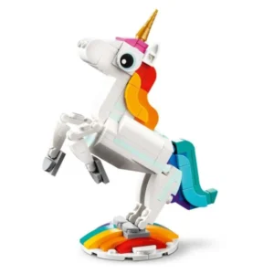 LEGO Creator 31140 – sostaven magichen ednorog na stalak so boi