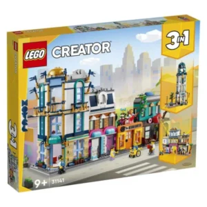 LEGO Creator 31141 glavna ulica so hotel i muzichka prodavnica