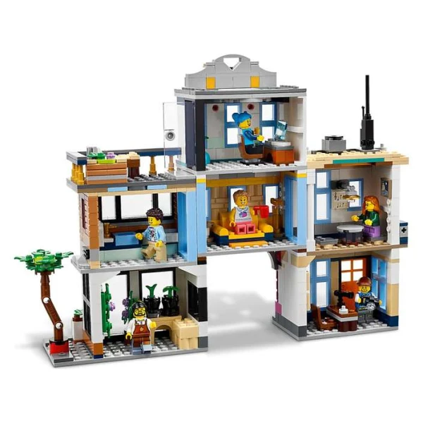 LEGO Creator 31141 – zadna otvorena strana na zgradite