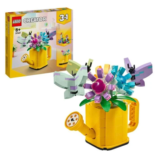 LEGO Creator 31149 – kutija i sostavena kanta so cvekjinja
