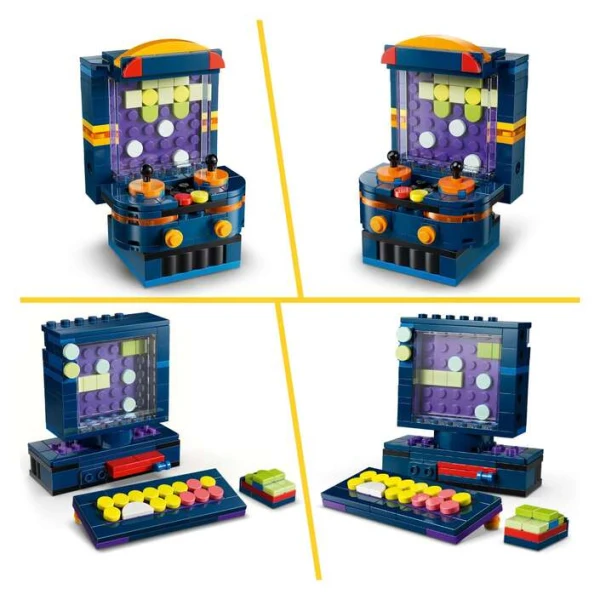 LEGO Creator 31380 – mini kompjuter i arkadna igra od istiot set