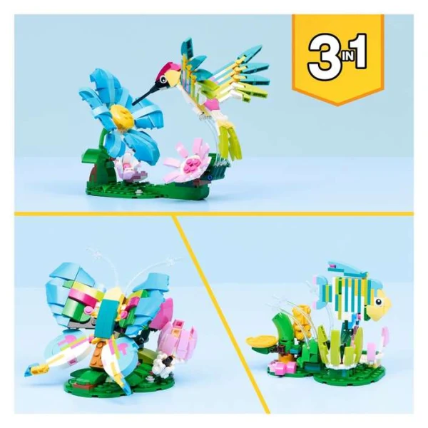 LEGO Creator 31384 – peperutka i tropska riba od istiot set