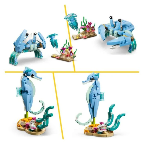 LEGO Creator 31385 – morsko konjche i rak od istiot set