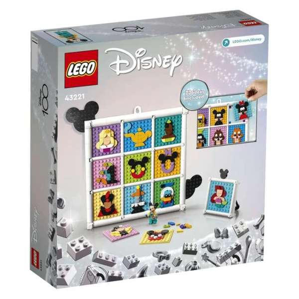 LEGO Disney 43221 – zadna strana na kutijata