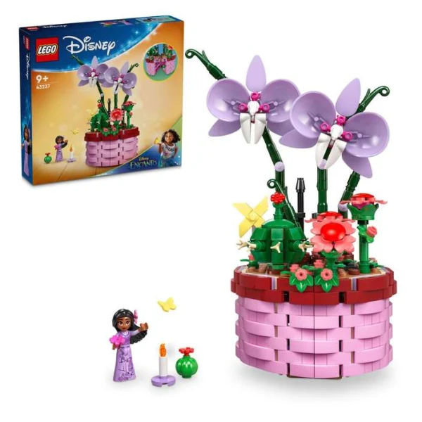 LEGO Disney 43237 – kutija i saksija so figurata na Izabela