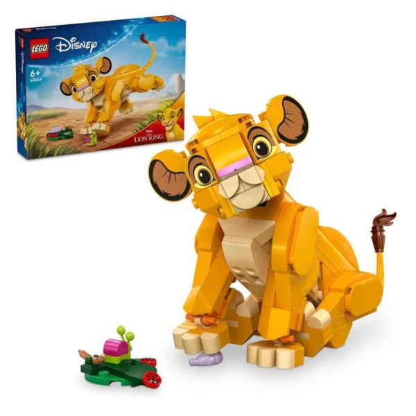 LEGO Disney 43243 – kutija i Simba so list