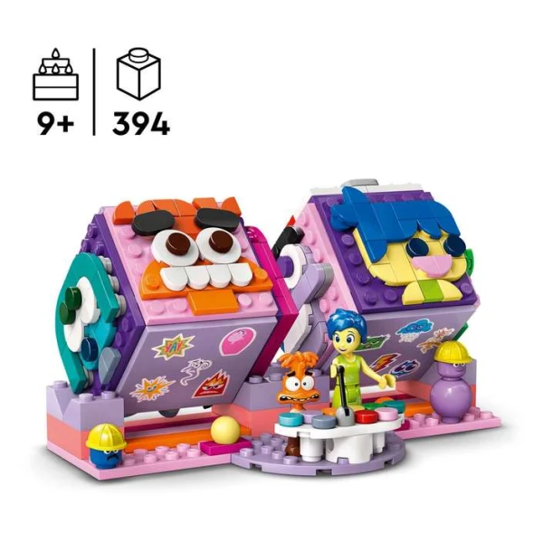 LEGO Disney 43248 – dvata kuba na raspolozhenie so Joy i Anxiety
