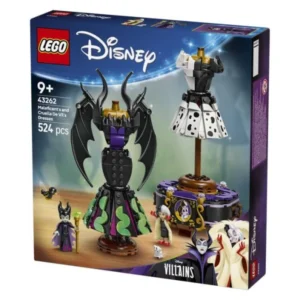 LEGO Disney 43262 fustani na Malefisenta i Kruela de Vil