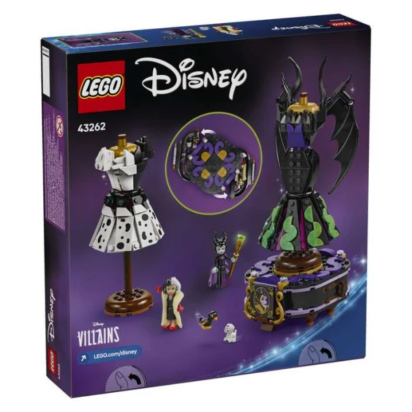 LEGO Disney 43262 – zadna strana na kutijata