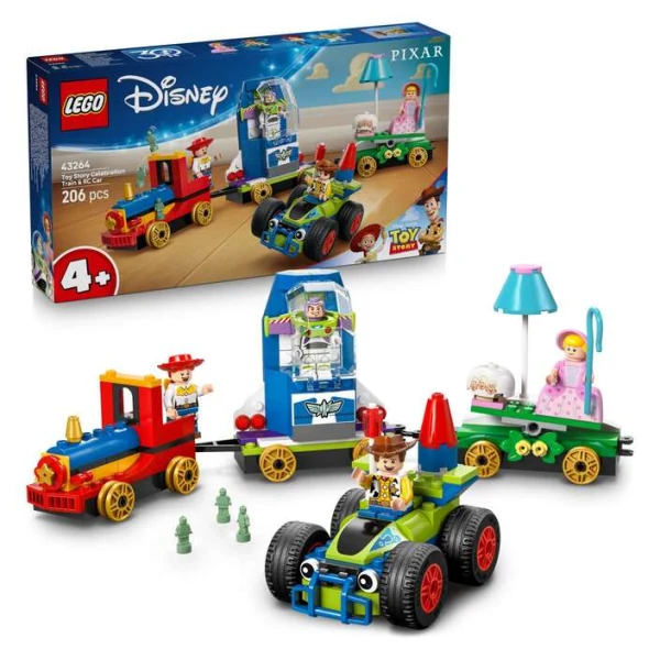 LEGO Disney 43264 – voz, vesheshta i figuri odblizu
