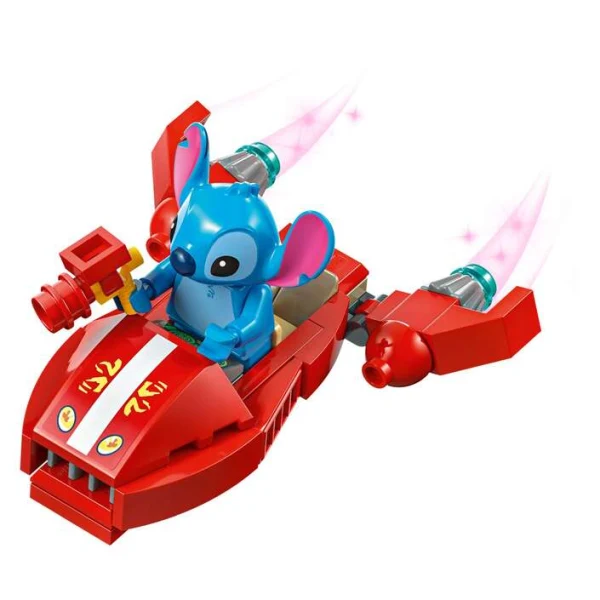 LEGO Disney 43268 – crvenoto vselensko vozilo na Stich