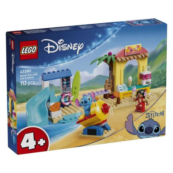 LEGO Disney 43280 zabava na plazha so Lilo i Stich