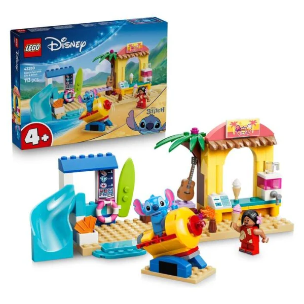 LEGO Disney 43280 – kutija i sostaven komplet so raketa za lulanje