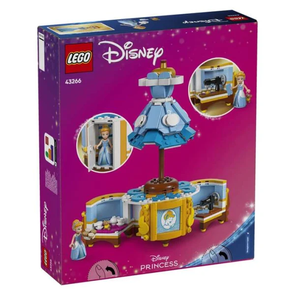 LEGO Disney Princess 43266 – zadna strana na kutijata