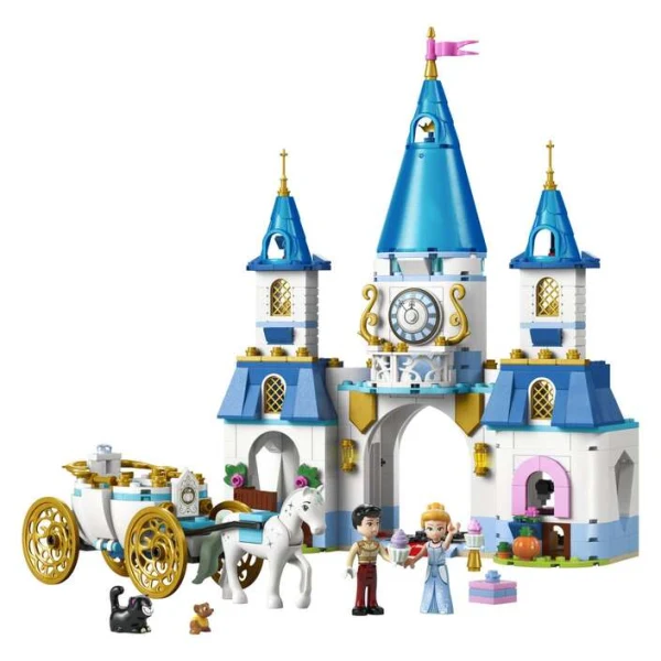 LEGO Disney Princess 43275 – sostaven zamok so kochija