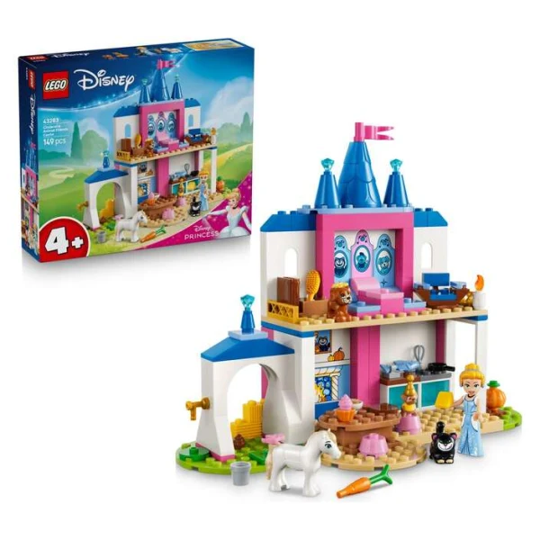 LEGO Disney Princess 43283 – kutija so sostaveniot zamok