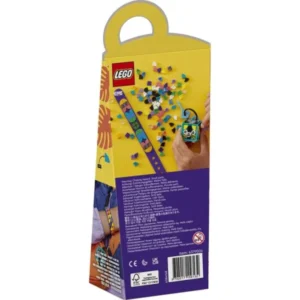 LEGO DOTS 41945 – strana na kutijata so neonski tigar