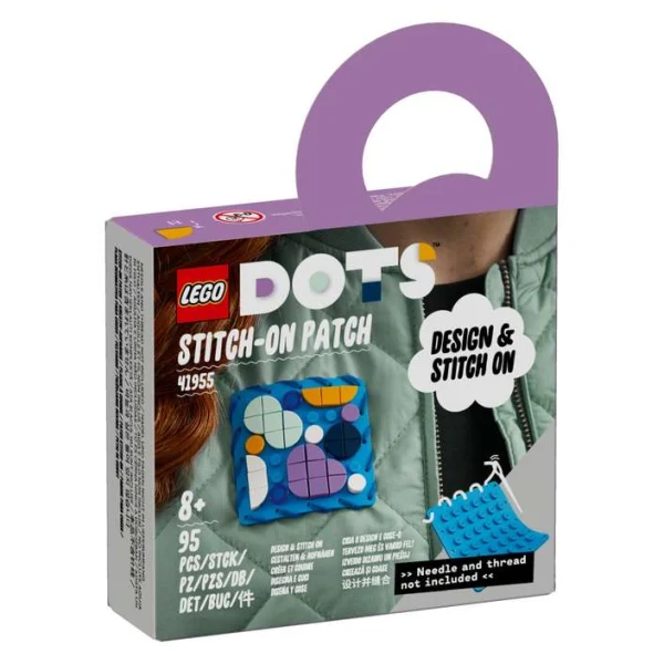LEGO DOTS 41955 parche za shienje so shareni plochki