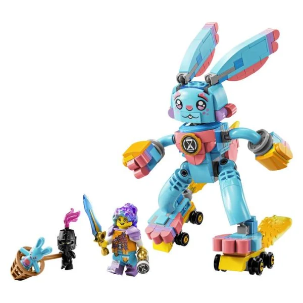 LEGO DREAMZzz 71453 – sostaveno zajache Bunchu i minifigurata na Izi