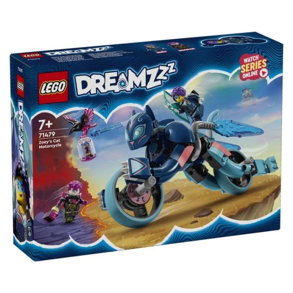 LEGO DREAMZzz 71479 motociklot so machka na Zoi
