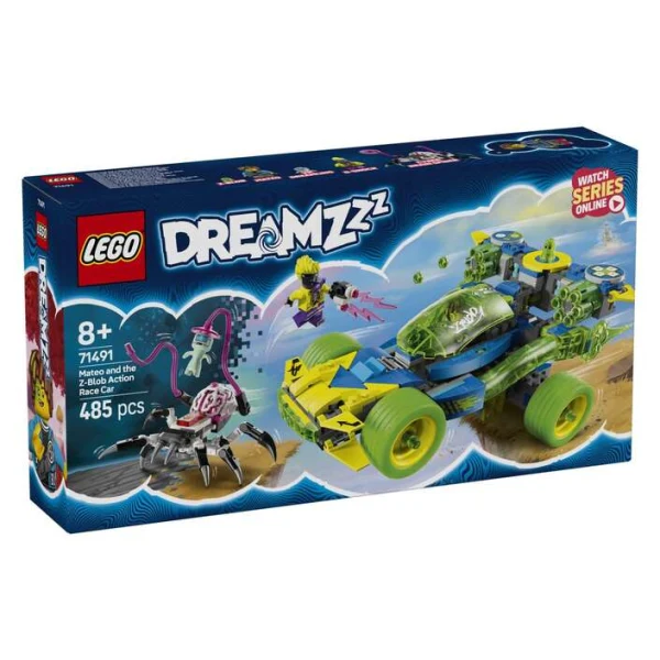 LEGO DREAMZzz 71491 Mateo i akcioniot trkachki avtomobil Z-Blob