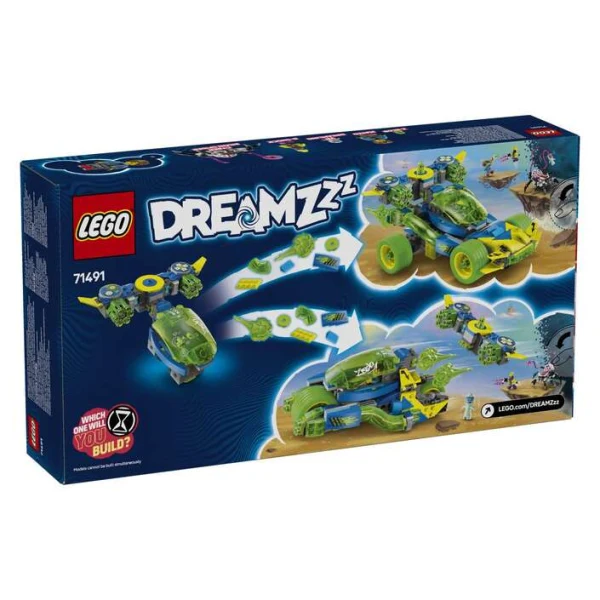 LEGO DREAMZzz 71491 – zadna strana na kutijata