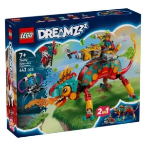 LEGO DREAMZzz 71492 ogneniot kameleon na Mateo