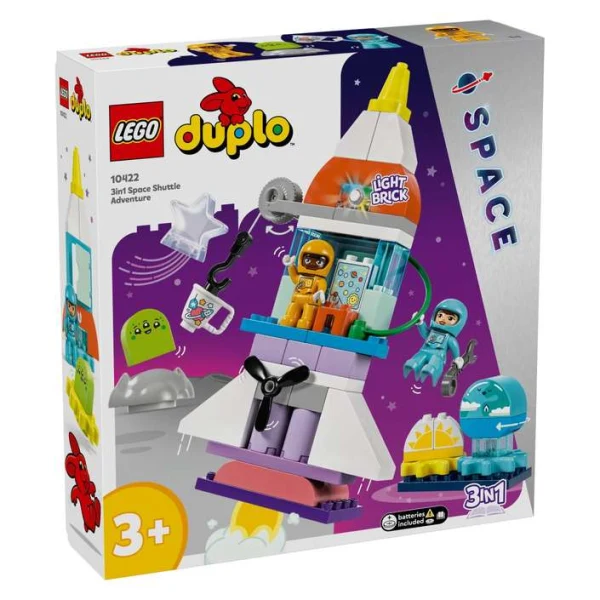 LEGO DUPLO 10422 avantura so vselenski brod 3 vo 1