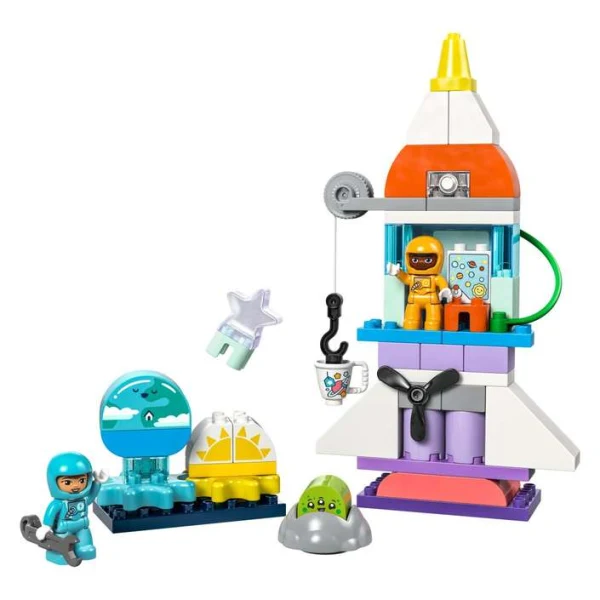 LEGO DUPLO 10422 – vselenski brod so astronauti i vonzemjani