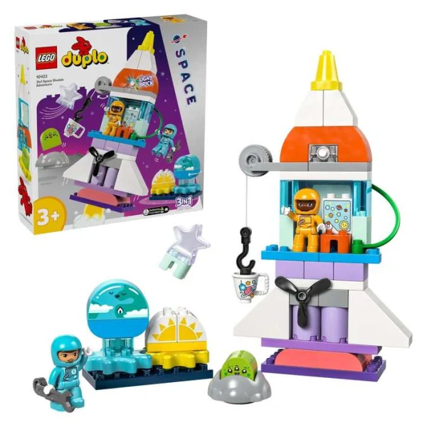 LEGO DUPLO 10422 – kutija i sostaven vselenski brod