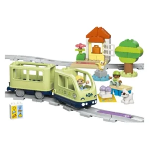 LEGO DUPLO 10427 – sostaven voz so pruga i okolina