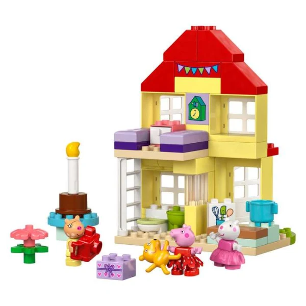 LEGO DUPLO 10433 – sostavena rodendenska kukja so figurite