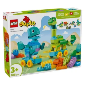 LEGO DUPLO 10451 dinosaurusi na trkala 3 vo 1
