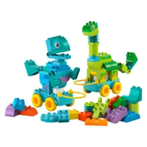 LEGO DUPLO 10451 – dva sostaveni dinosaurusi na trkala