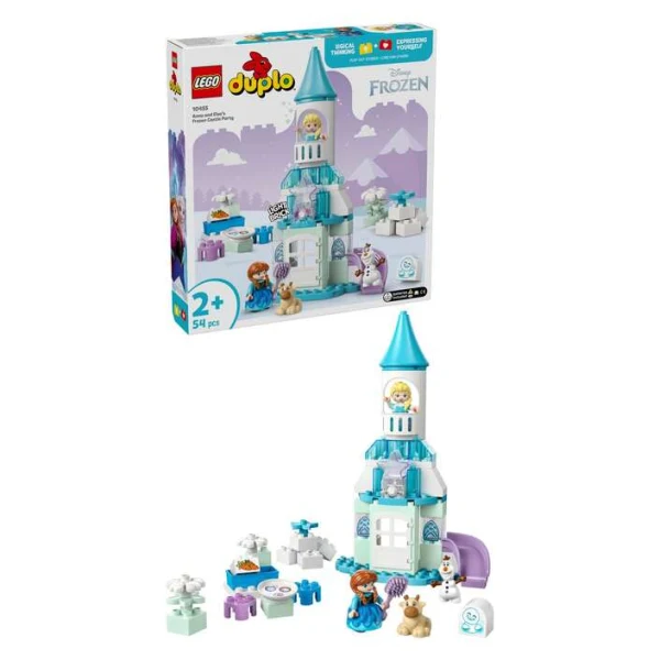 LEGO DUPLO 10455 – kutija i sostaven zamok