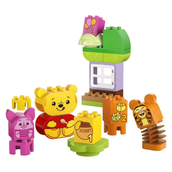 LEGO DUPLO 10457 – sostavena kukjichka so Pooh, Tigger i Piglet