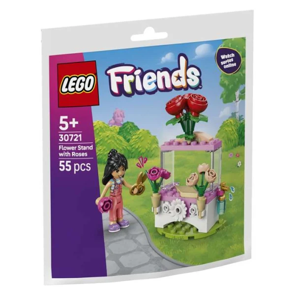 LEGO Friends 30721 cveten shtand so ruzhi