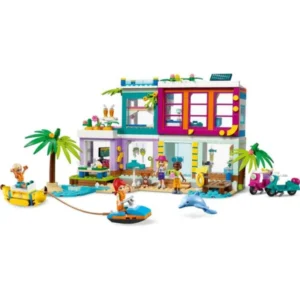 LEGO Friends 41709 – sostavena kukja so pristan i plazha