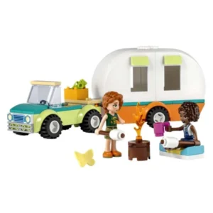 LEGO Friends 41726 – sostaven kamp-prikolka i avtomobil so dve mini-kukli