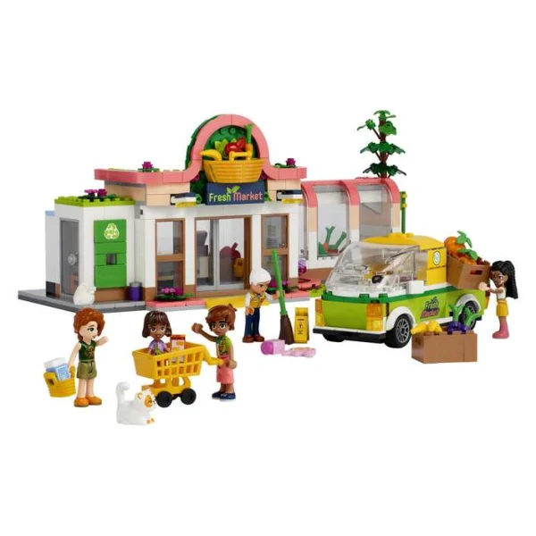 LEGO Friends 41729 – sostavena bakalnica so dostavno vozilo