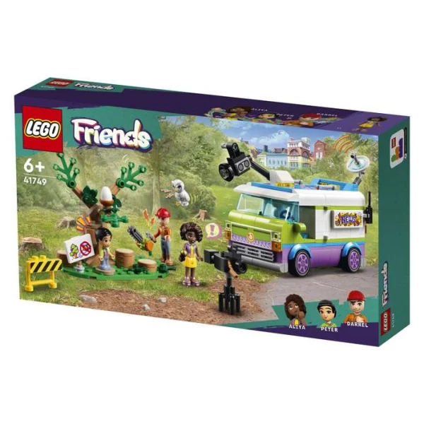 LEGO Friends 41749 novinarsko kombe so kamera