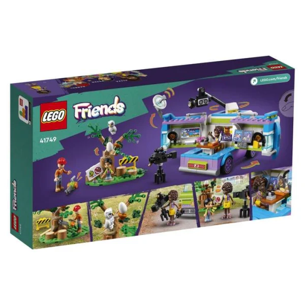 LEGO Friends 41749 – zadna strana na kutijata