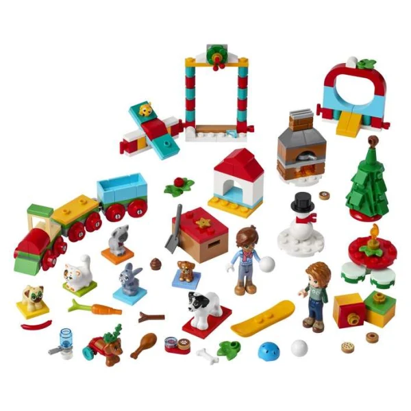 LEGO Friends 41758 – sodrzhina od kalendarot raspredelena na masa