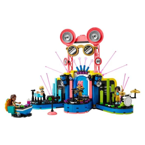 LEGO Friends 42616 – sostavena scena so muzichkite natprevaruvachi